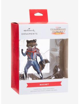 Hallmark Ornaments Marvel Guardians of the Galaxy: Volume 3 Rocket Raccoon Figural Ornament, , hi-res