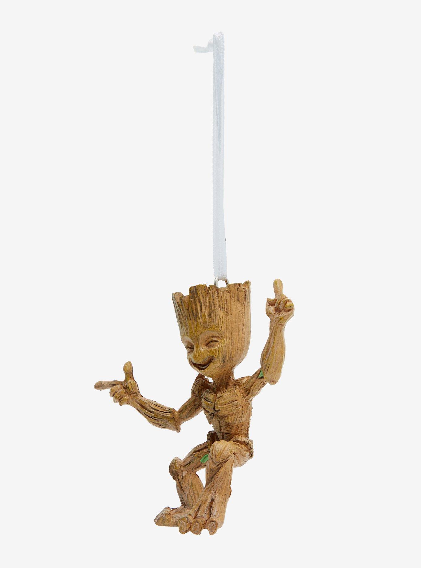 Hallmark Ornaments Marvel Guardians of the Galaxy Groot Dancing Figural Ornament, , alternate