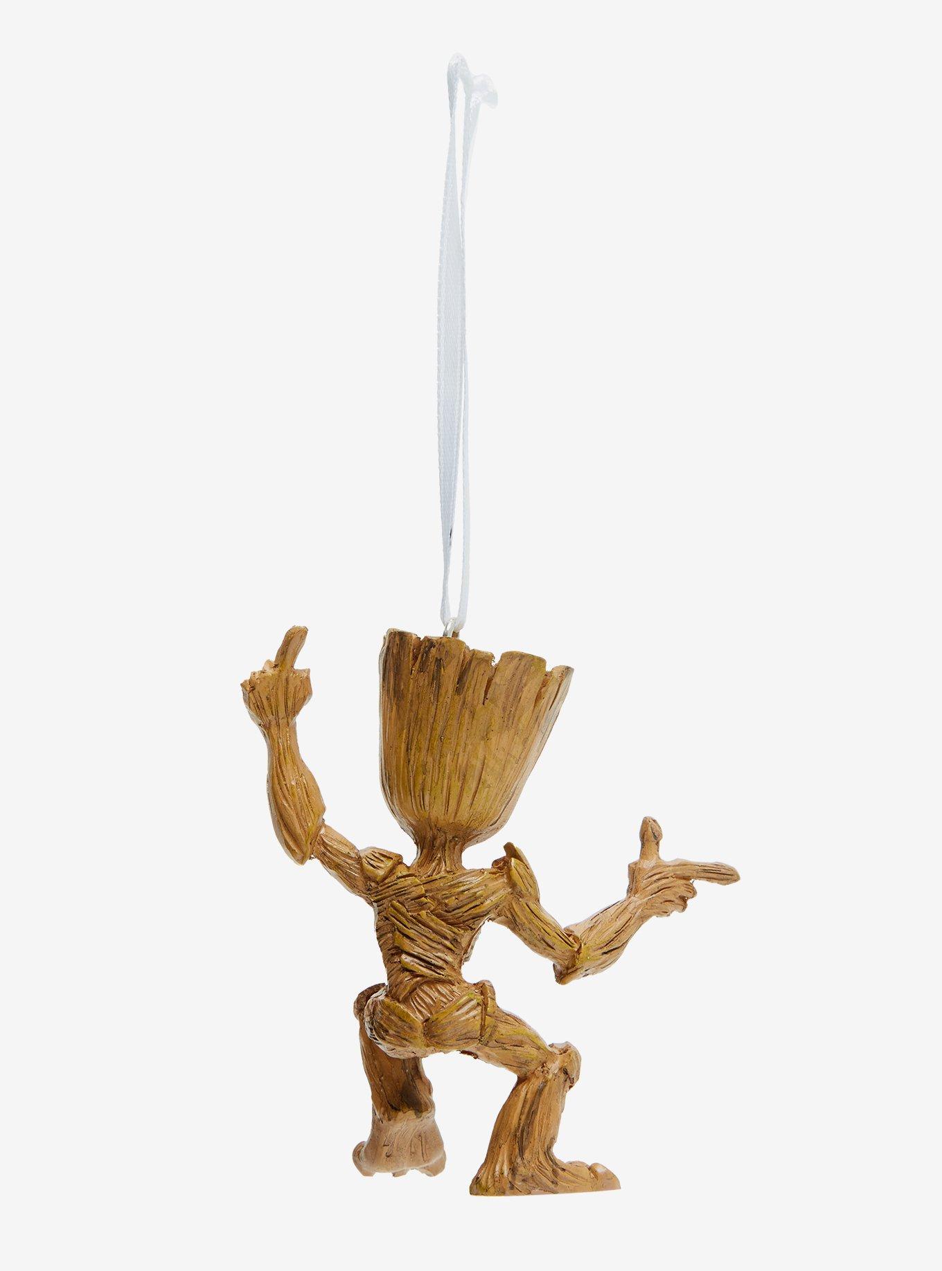 Hallmark Ornaments Marvel Guardians of the Galaxy Groot Dancing Figural Ornament, , alternate