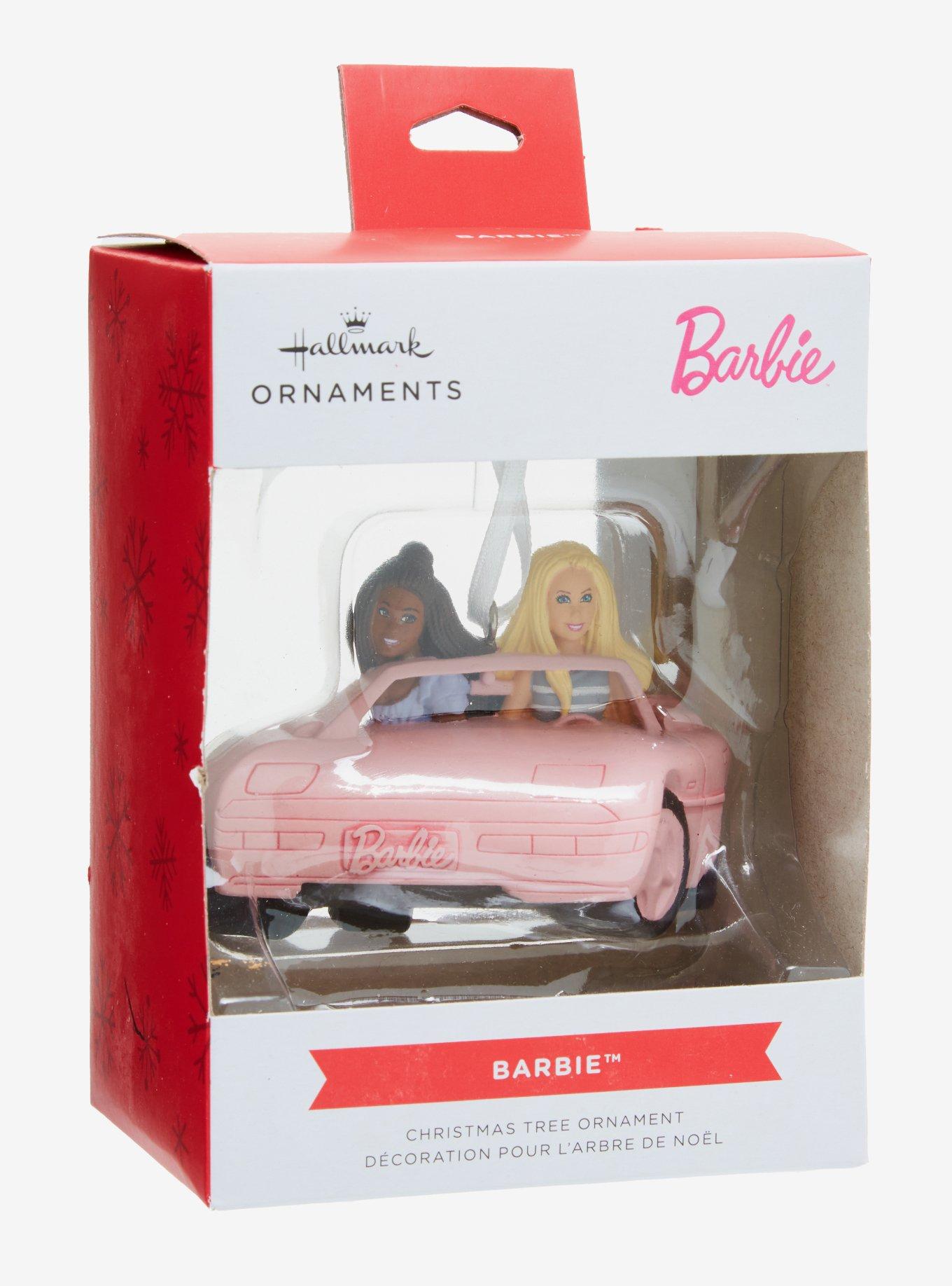 Hallmark Ornaments Barbie Car Figural Ornament, , alternate