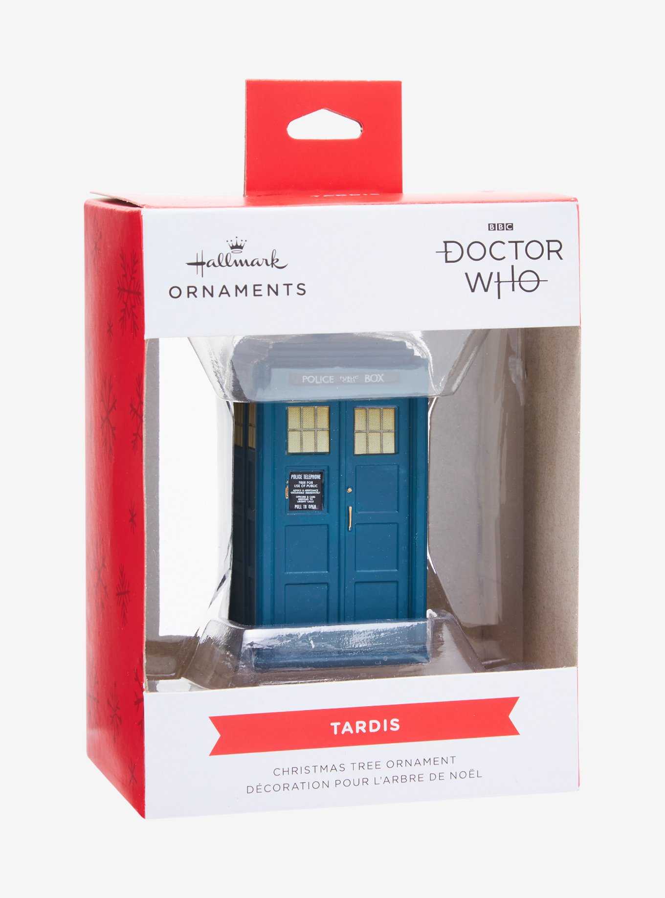 Hallmark Ornaments Doctor Who TARDIS Figural Ornament, , hi-res
