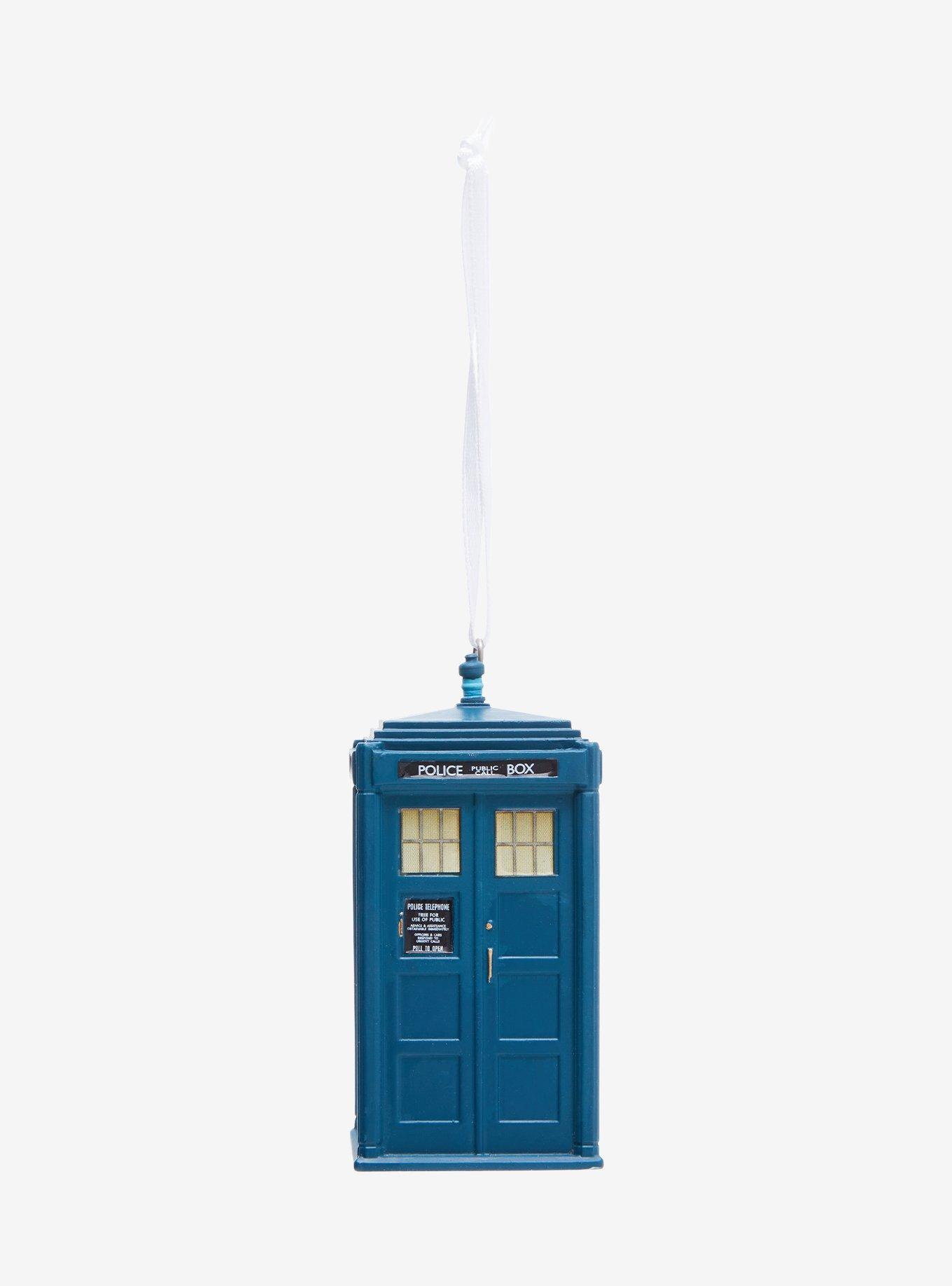 Hallmark Ornaments Doctor Who TARDIS Figural Ornament, , alternate