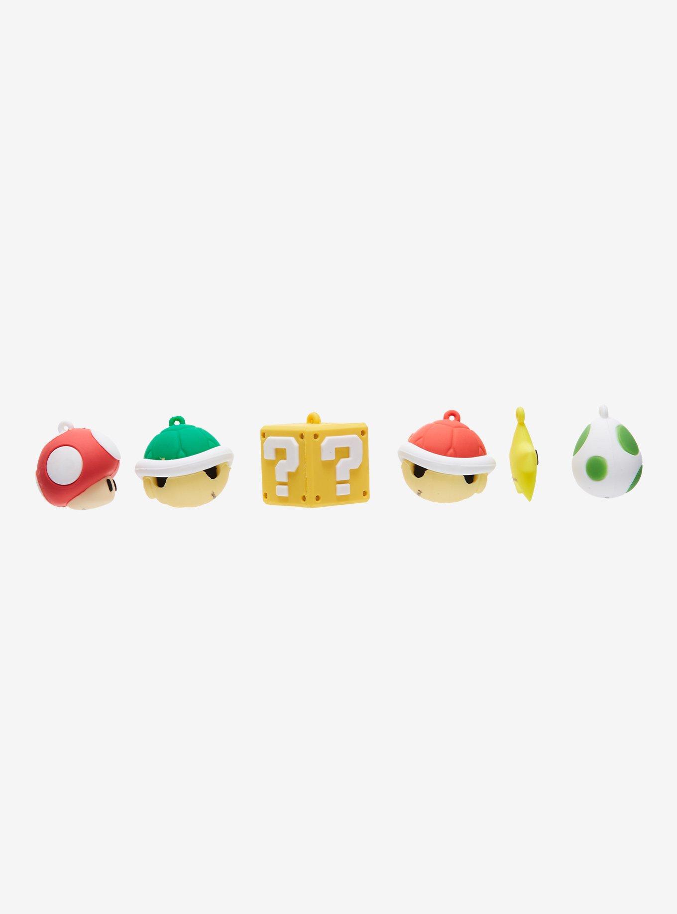 Hallmark Ornaments Nintendo Super Mario Icons Ornament Set, , alternate