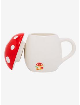Mushroom Figural Mug & Lid Set , , hi-res