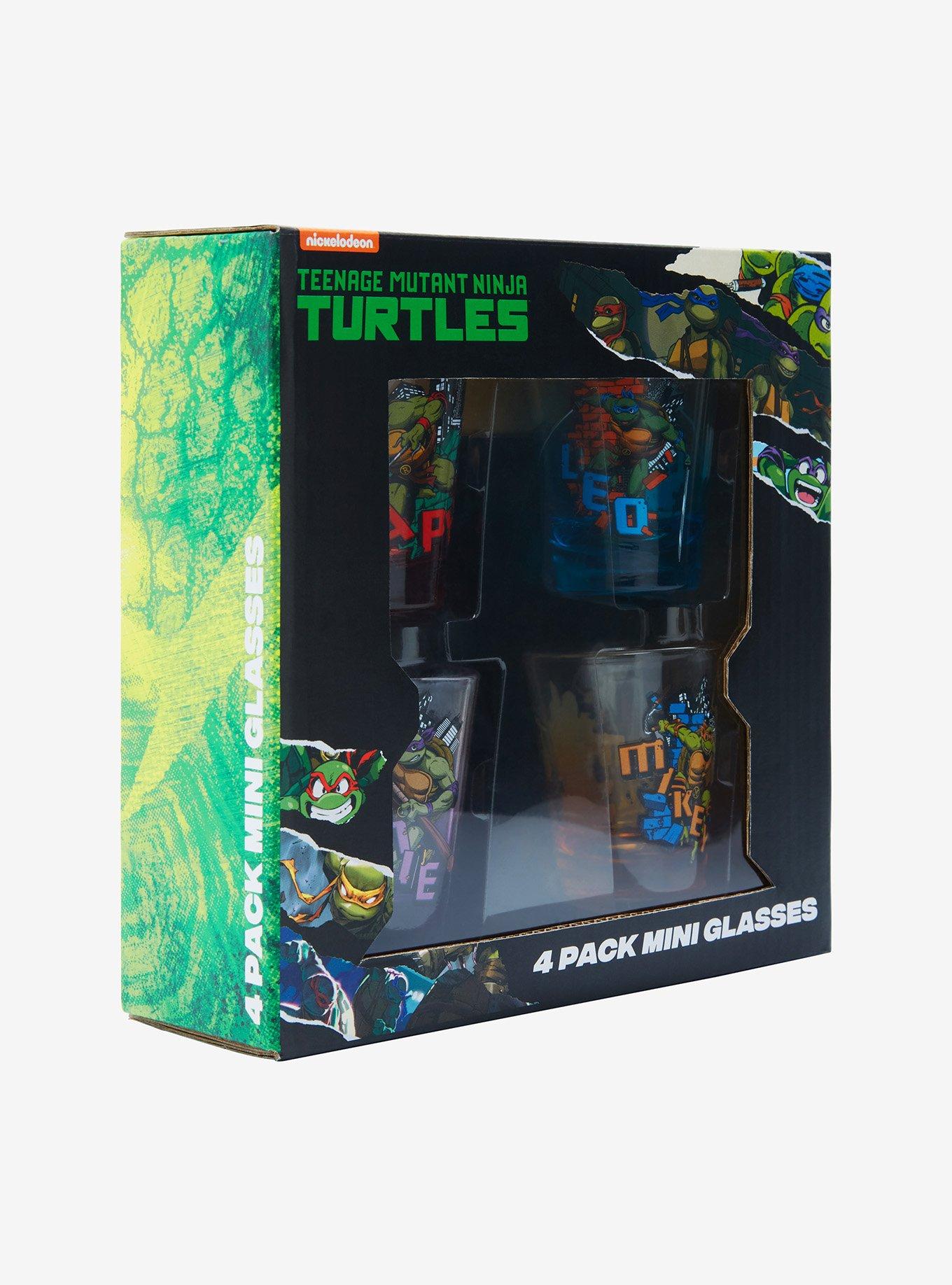Teenage Mutant Ninja Turtles Character Portraits Mini Glass Set - BoxLunch Exclusive , , alternate