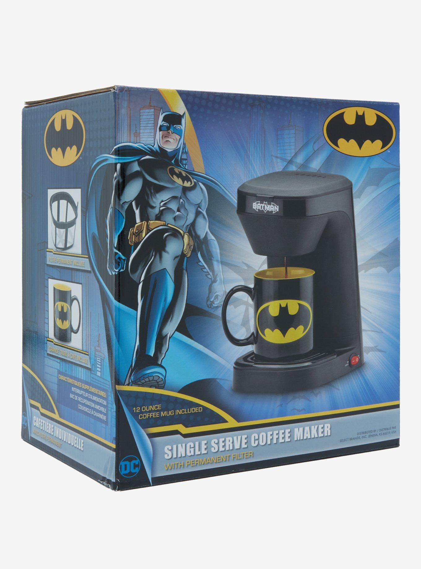 DC Comics Batman Coffee Maker and Mug Set, , alternate