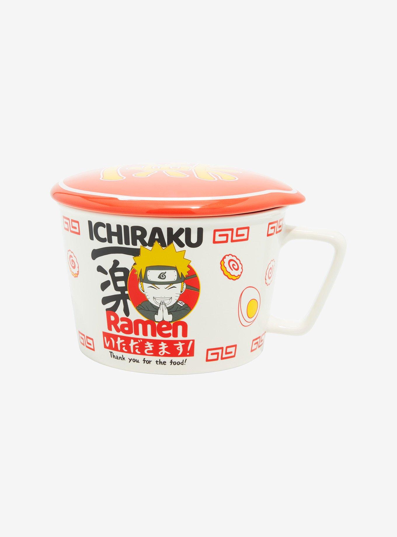 Naruto Ichiraku Ramen Bowl with Lid and Handle, , alternate