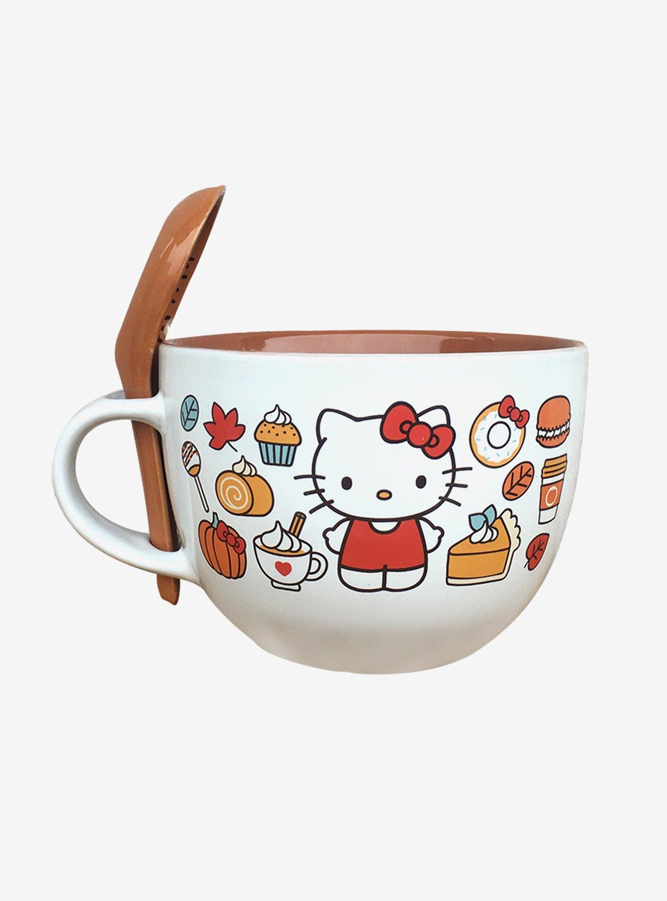 Sanrio Hello Kitty Harvest Soup Mug with Spoon, , alternate