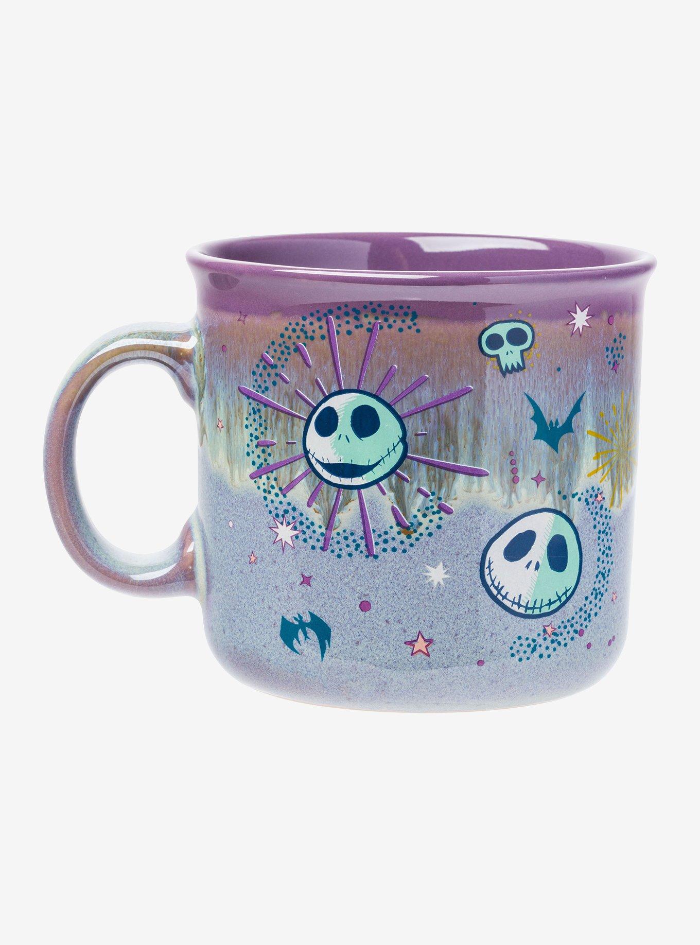 Disney The Nightmare Before Christmas Jack Skellington Glaze Pottery Mug, , hi-res