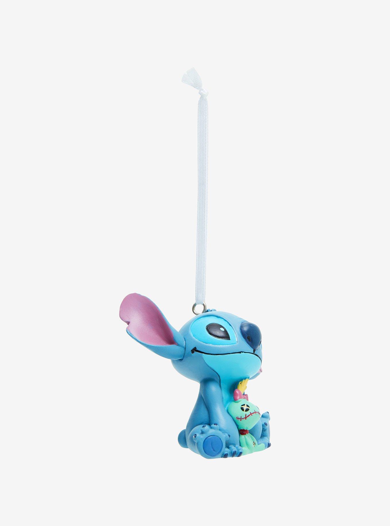 Hallmark Ornaments Disney Lilo & Stitch Sitting Stitch & Scrump Ornament, , alternate