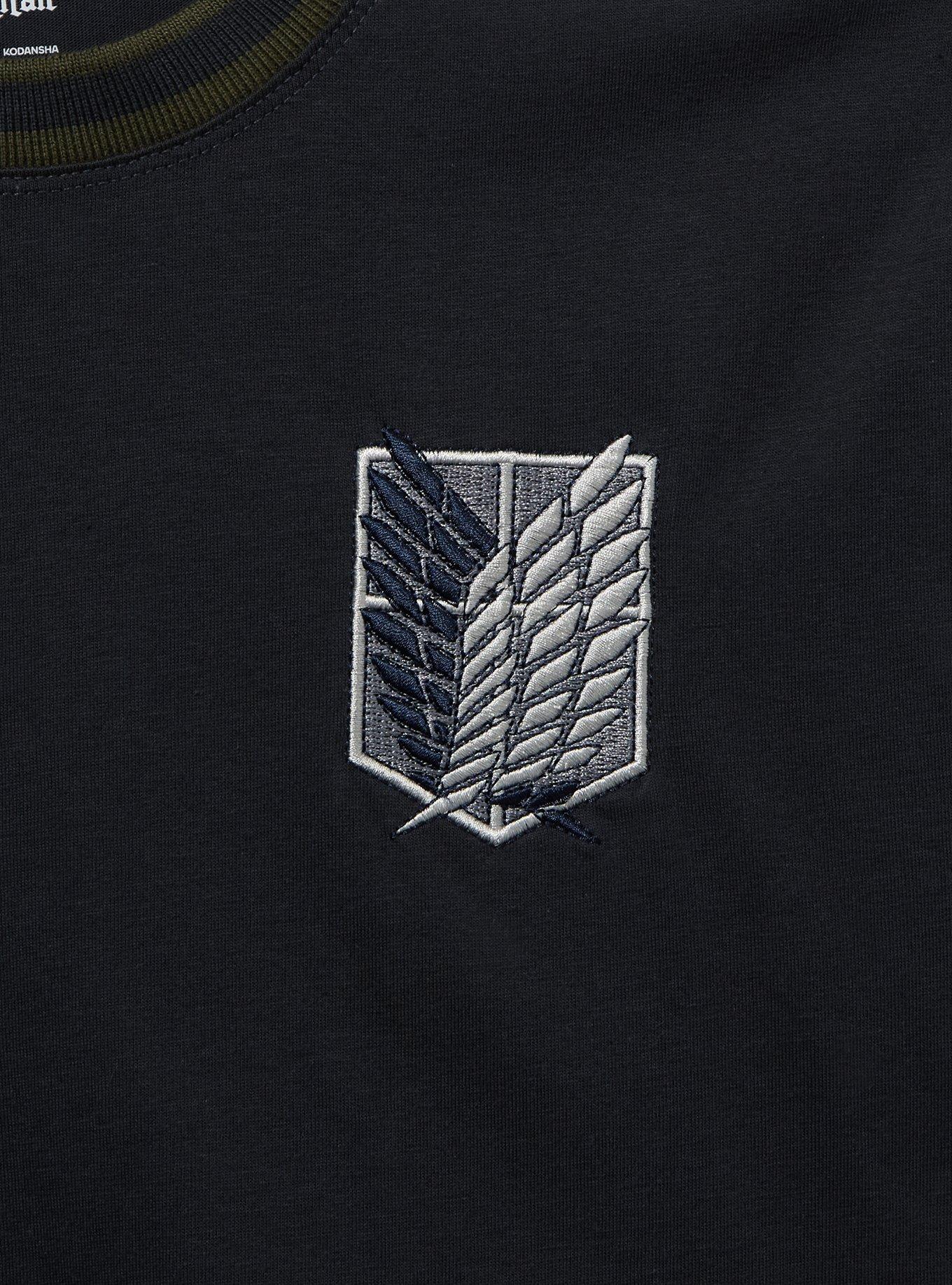 Attack on Titan Scout Regiment Symbol T-Shirt - BoxLunch Exclusive