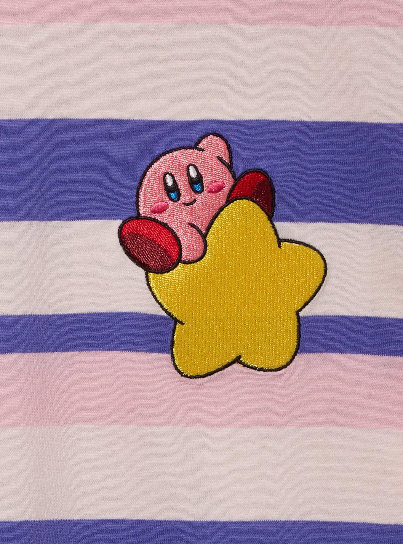 Nintendo Kirby Striped Portrait T-Shirt - BoxLunch Exclusive, , hi-res