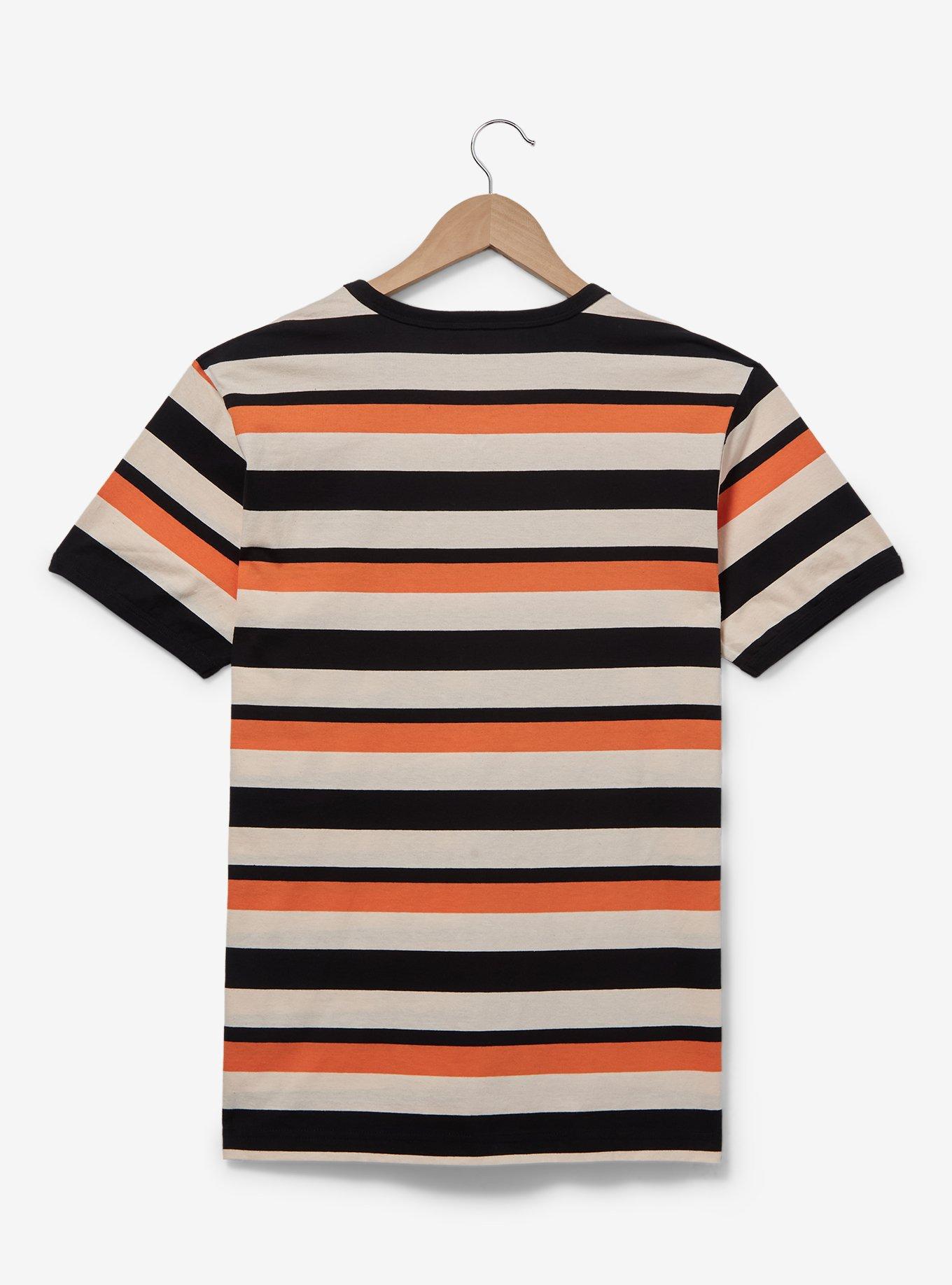 Dragon Ball Z Symbol Striped T-Shirt - BoxLunch Exclusive, MULTI, alternate