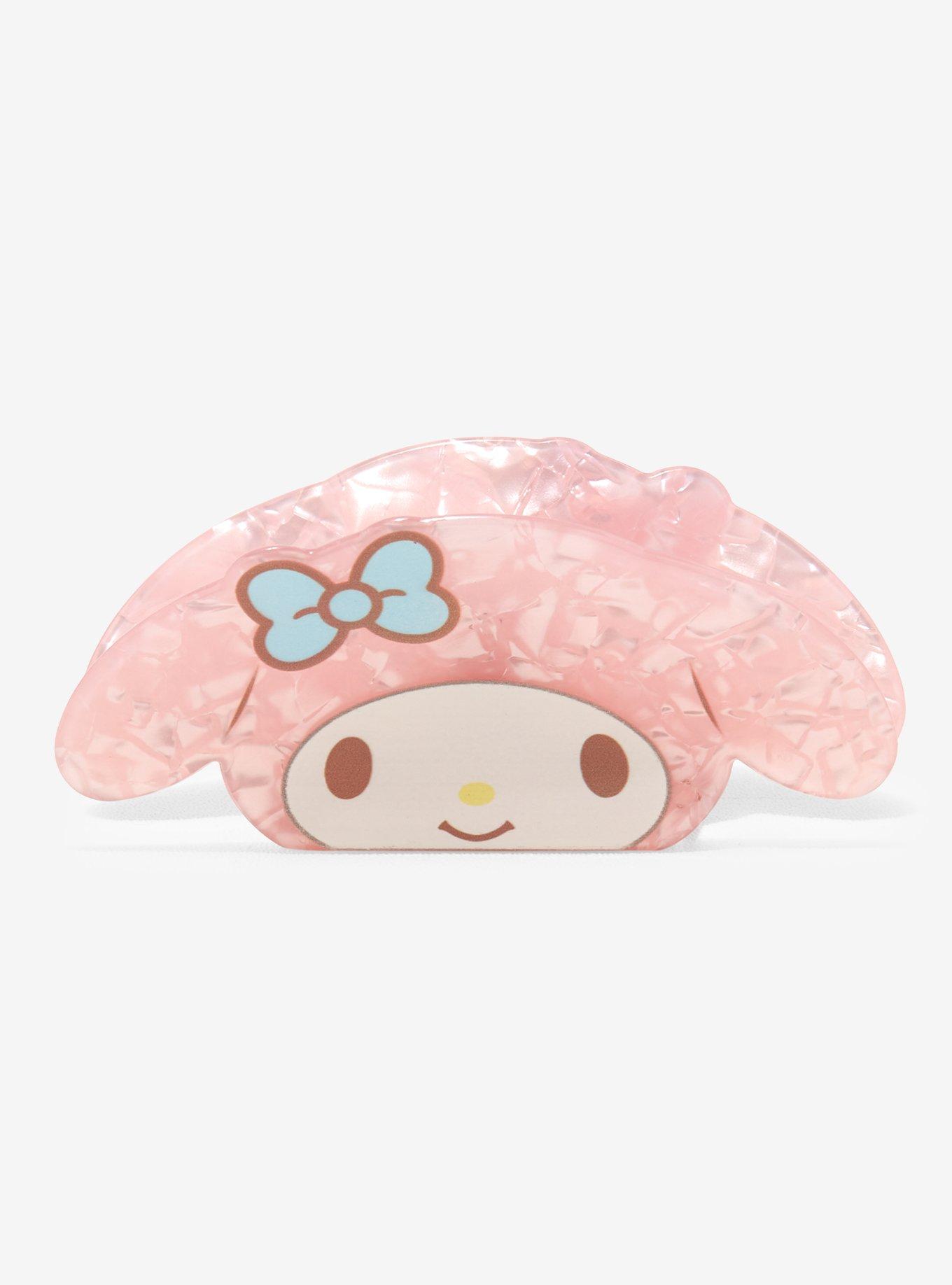 My Melody Face Pearlescent Claw Hair Clip, , alternate