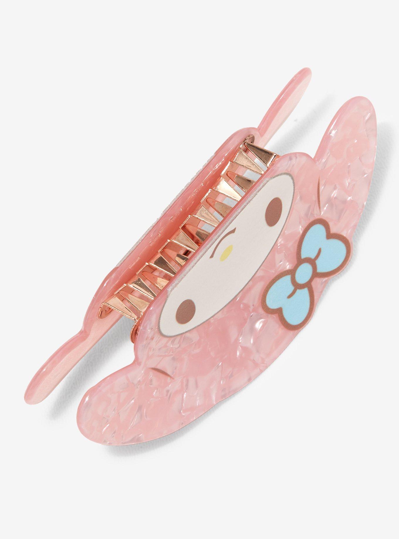 My Melody Face Pearlescent Claw Hair Clip, , alternate