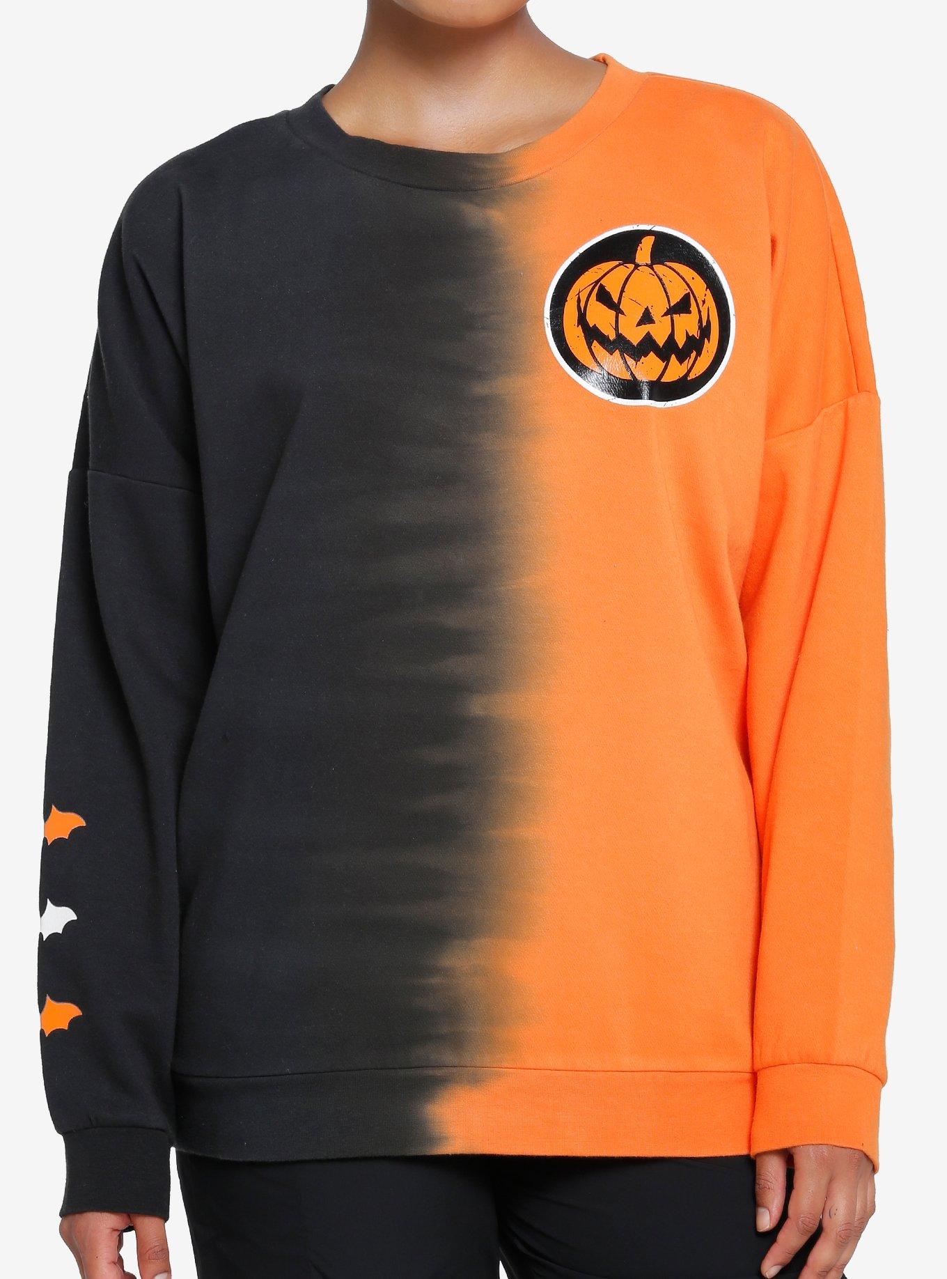 Motionless In White Jack-O'-Lantern Split Girls Sweatshirt, MULTI, alternate