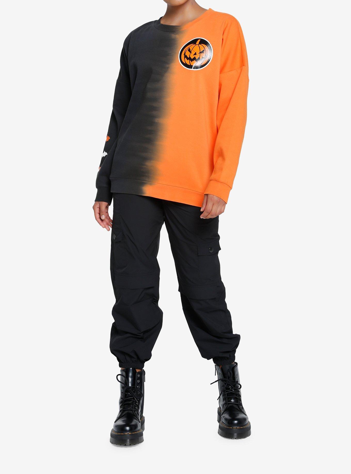Motionless In White Jack-O'-Lantern Split Girls Sweatshirt, MULTI, alternate