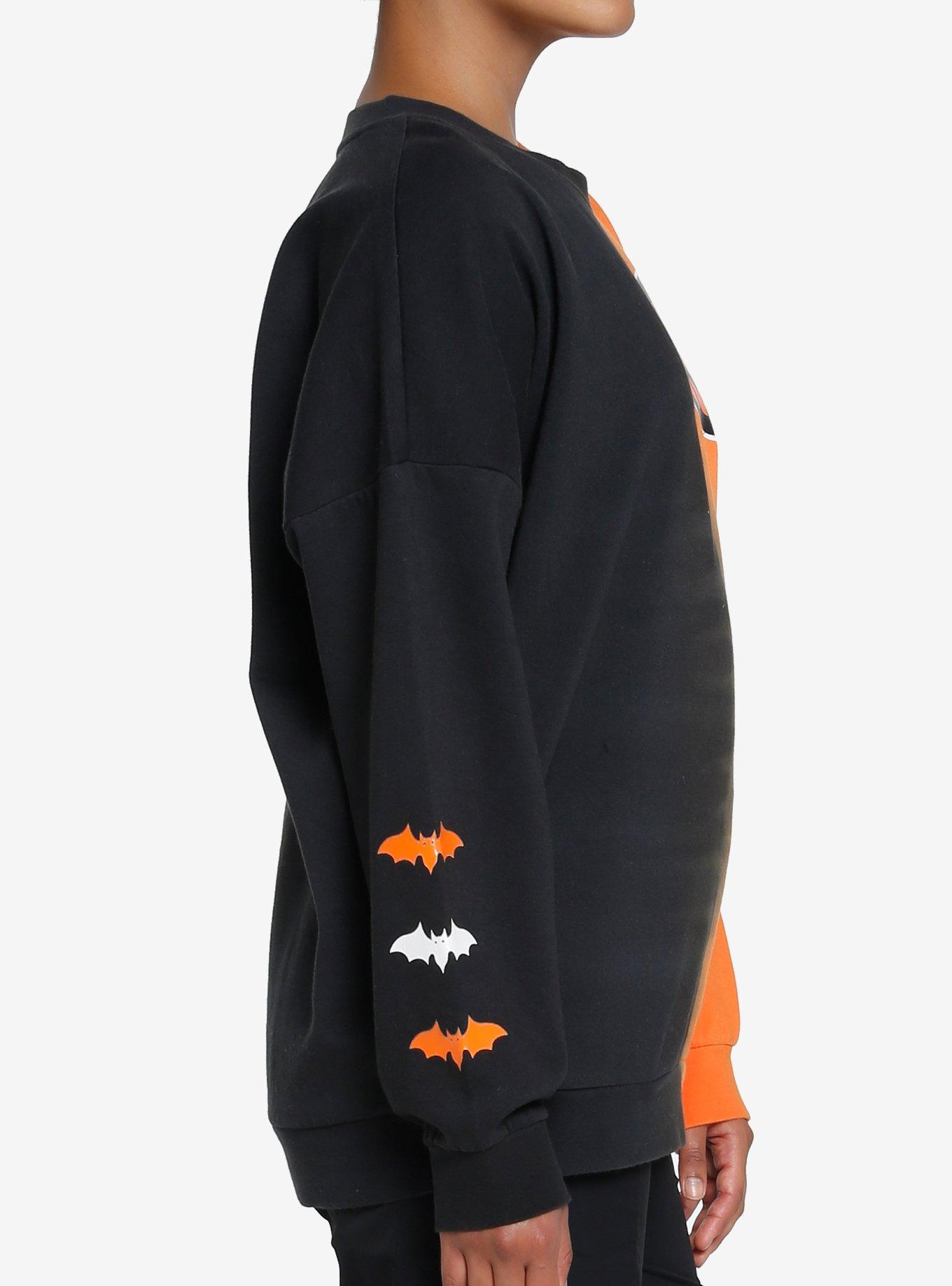 Motionless In White Jack-O'-Lantern Split Girls Sweatshirt, MULTI, alternate