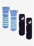 Disney Lilo & Stitch Scrump & Stitch Fuzzy Socks 2 Pair, , alternate
