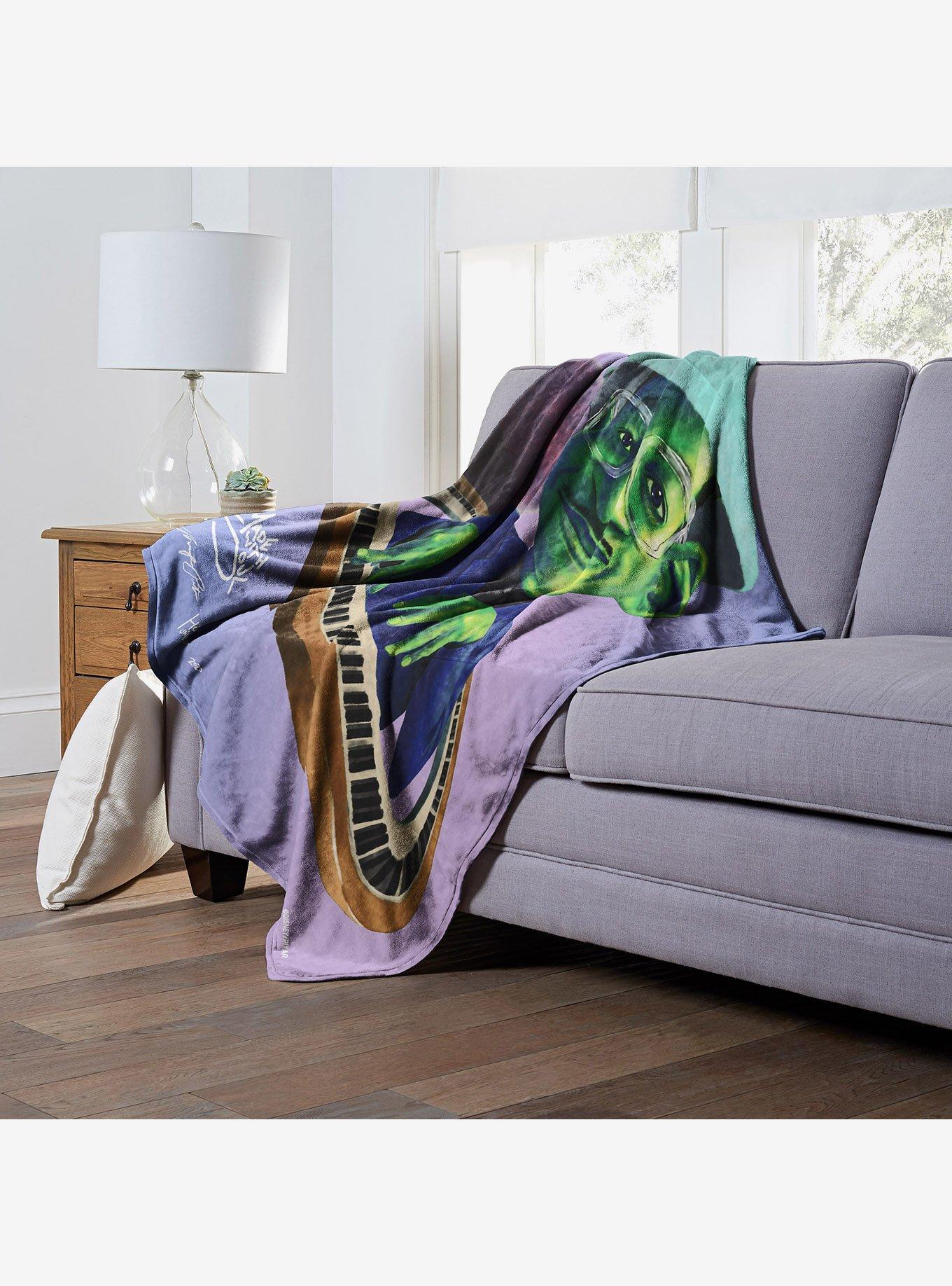 Disney Pixar Soul Joe's World Throw Blanket, , alternate