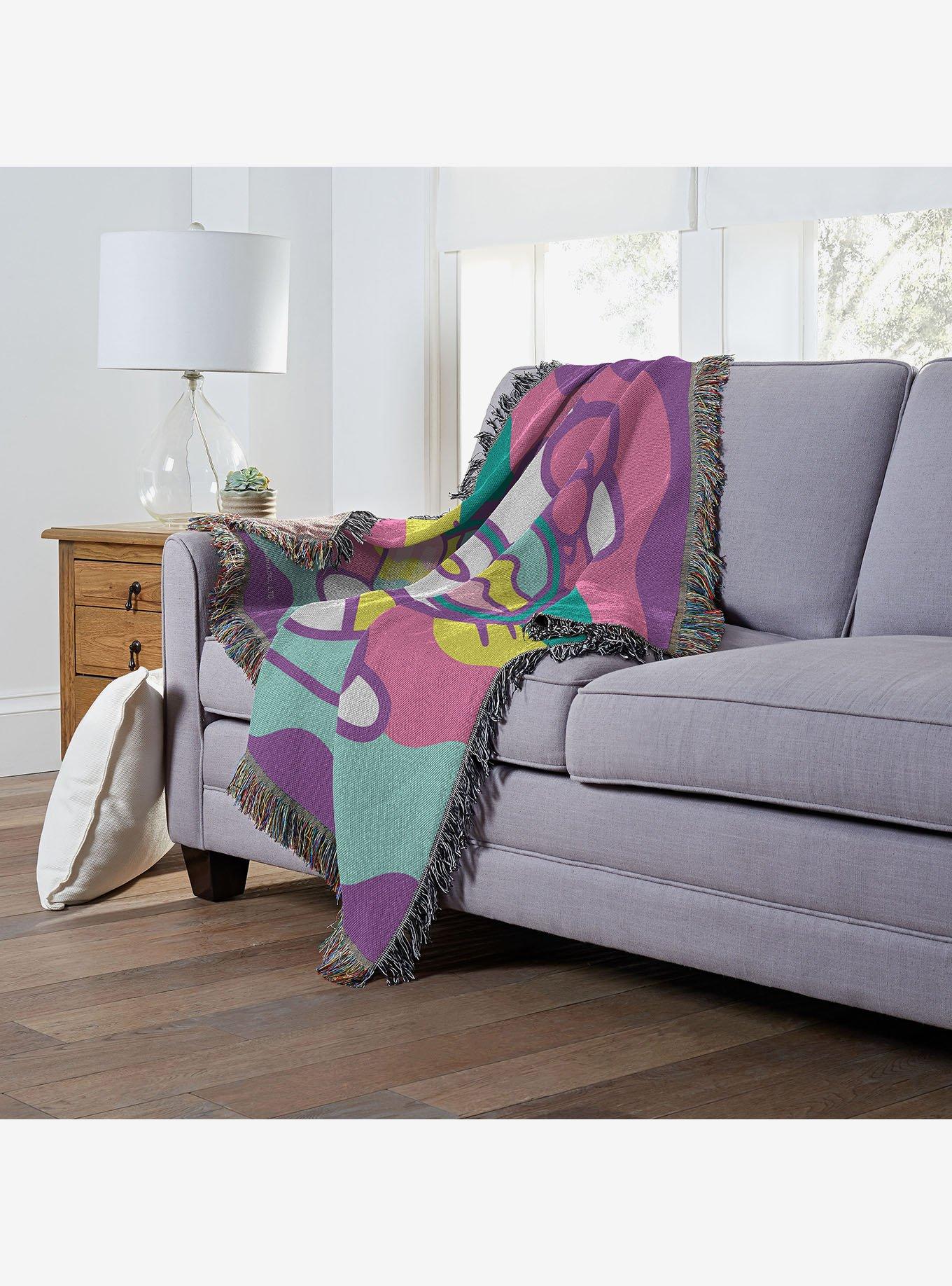 Hello Kitty Cool Kitty Woven Tapestry Throw Blanket, , alternate