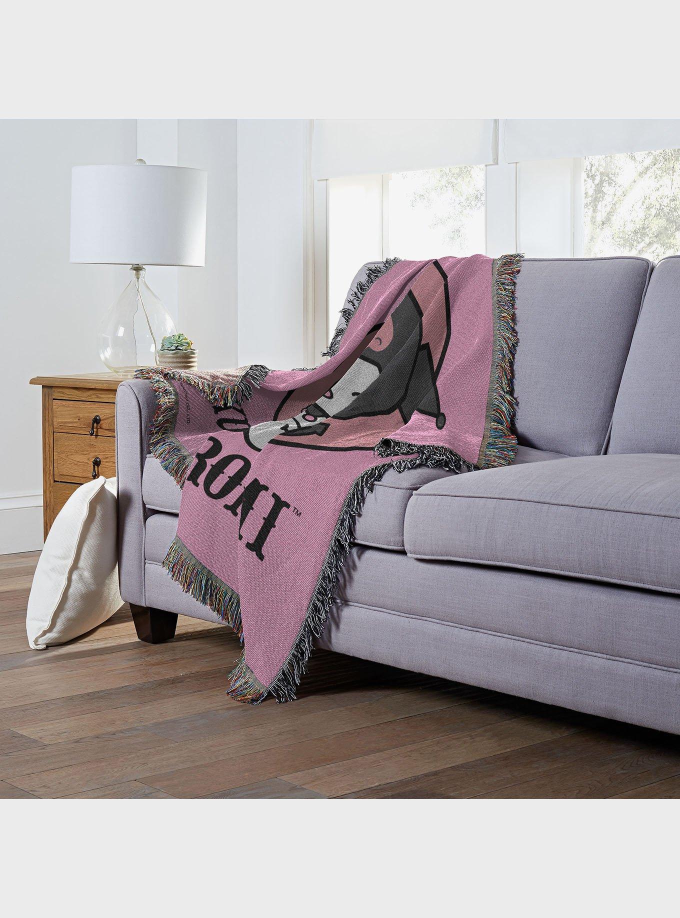 Kuromi So Sassy Woven Tapestry Throw Blanket, , hi-res