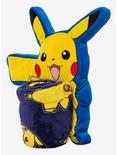 Pokemon Lightning Zap Character Hugger Pillow And Silk Touch Throw Set, , alternate