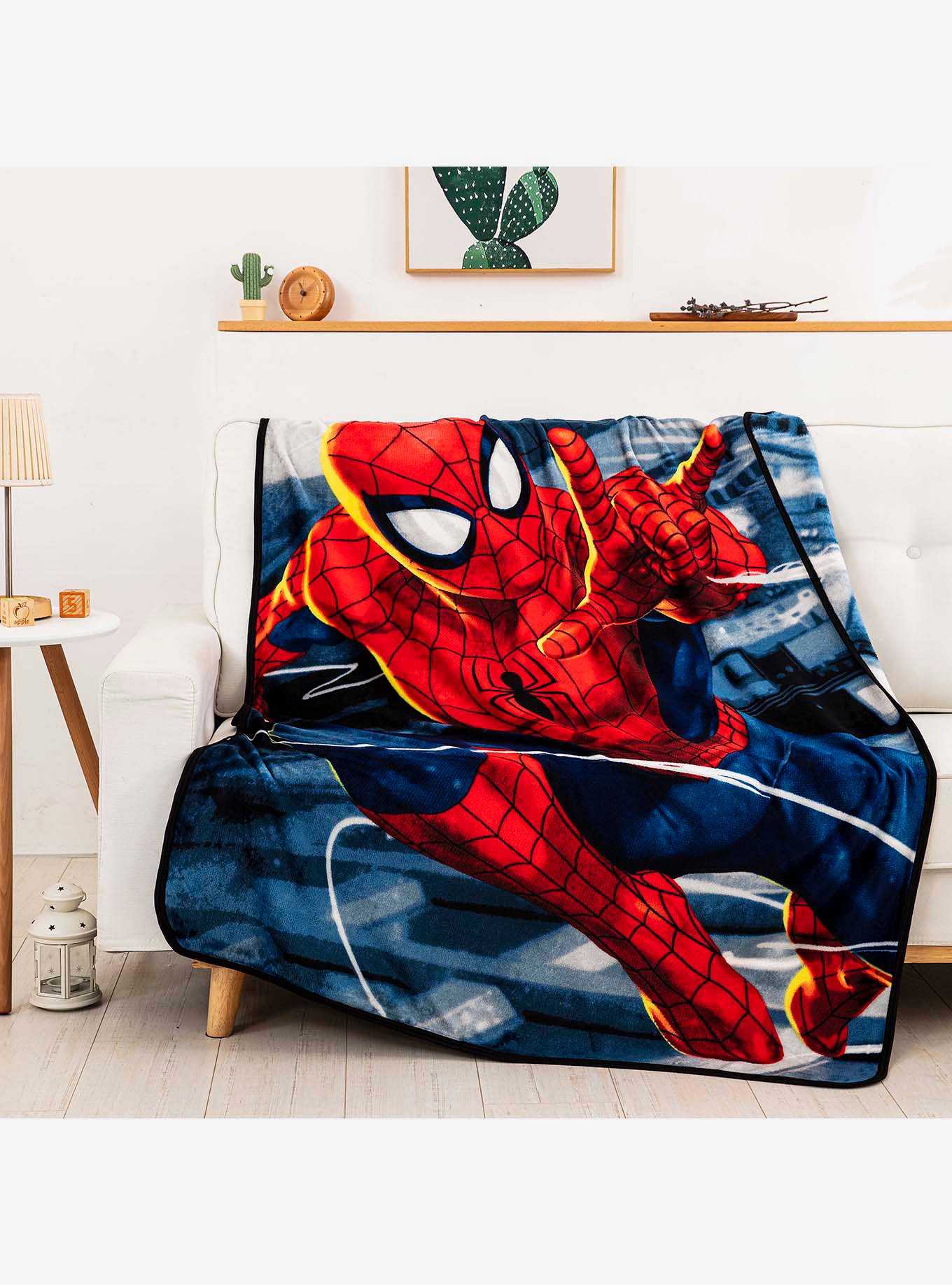 Marvel Spider-Man I Got This Silk Touch Throw Blanket, , hi-res