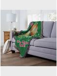 A Christmas Story Holiday Leg Lamp Woven Tapestry Throw Blanket, , alternate