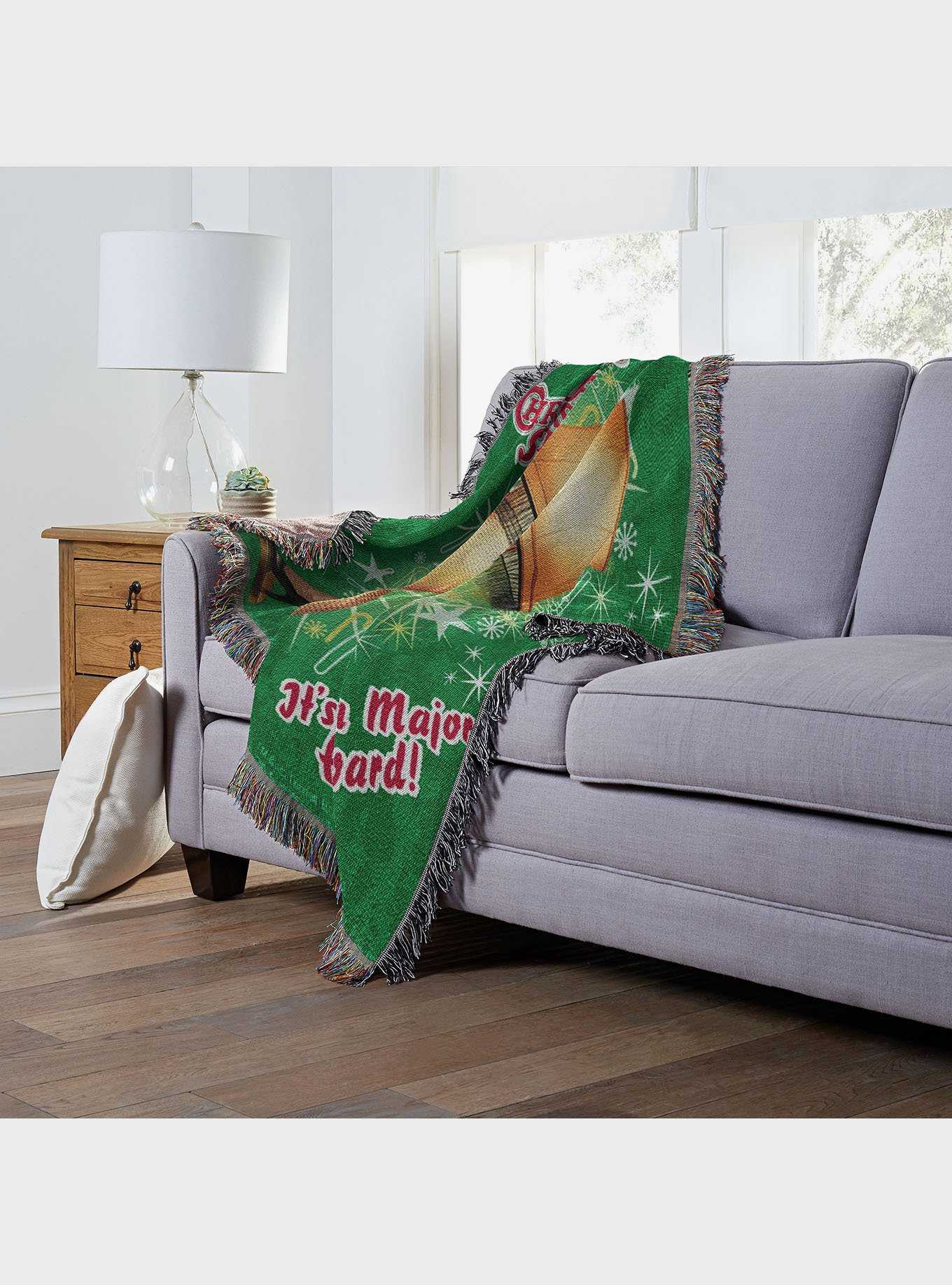A Christmas Story Holiday Leg Lamp Woven Tapestry Throw Blanket, , hi-res