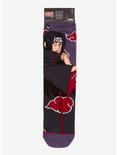 Odd Sox Naruto Shippuden Itachi Uchiha Crew Socks, , alternate