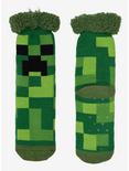 Minecraft Creeper Cozy Slipper Socks, , alternate