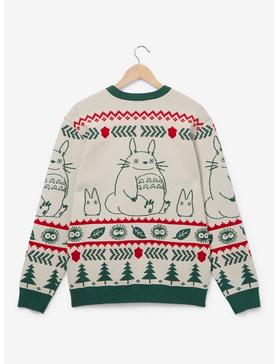 Studio Ghibli My Neighbor Totoro Forest Spirits Holiday Sweater - BoxLunch Exclusive, , hi-res