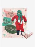 A Christmas Story Can't Put My Arms Down Blanket, , alternate