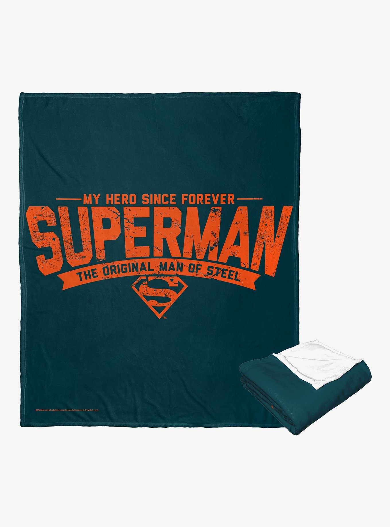 DC Comics Superman Dad Of Steel Throw Blanket, , hi-res