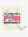 A Christmas Story Pink Nightmare Throw Blanket, , alternate