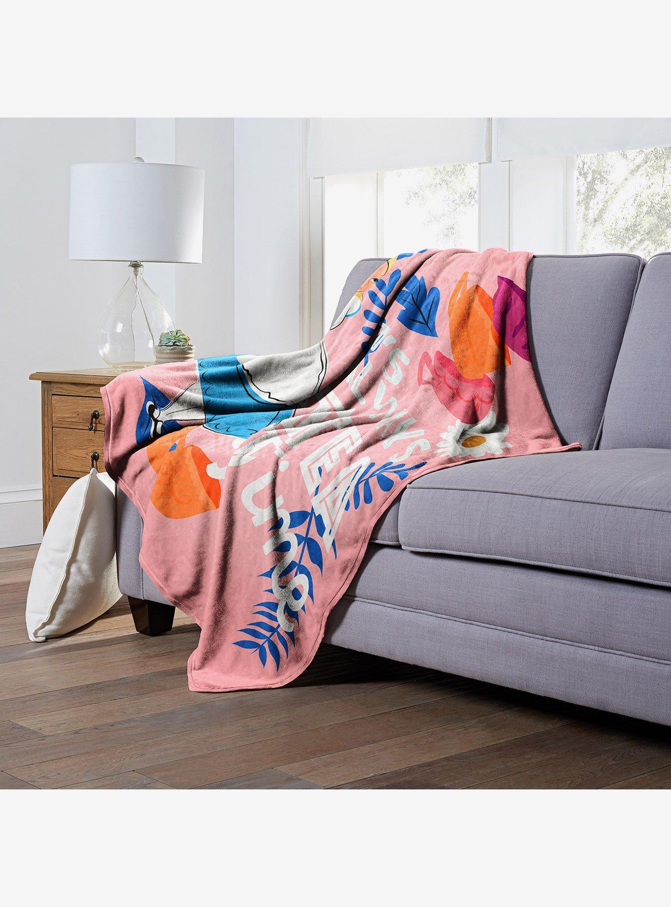 Disney Alice In Wonderland Totally Tea Time Throw Blanket, , alternate