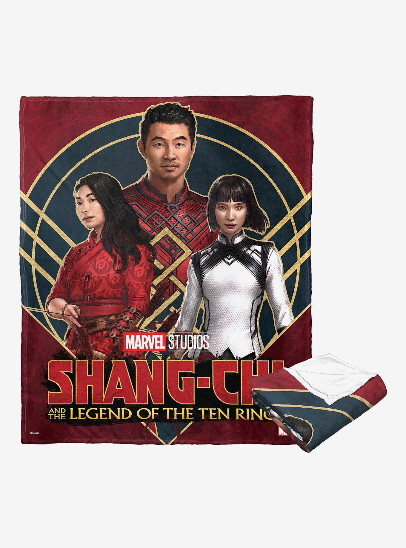Marvel Shang-Chi Triple Threat Throw Blanket, , alternate