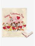 Disney Mic Friends Happy Valentine's Day Group Blanket, , alternate