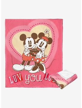 Disney Mickey Mouse Love You Lots Throw Blanket, , hi-res