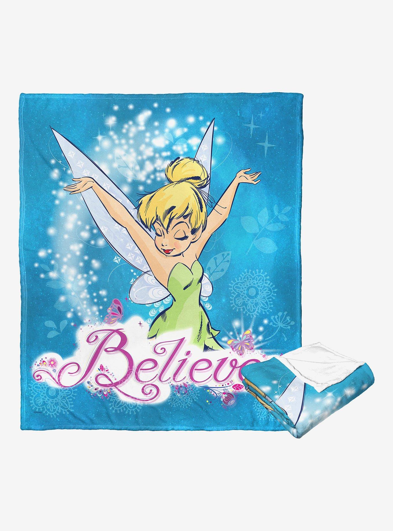 Disney Tinker Bell Sweet Believers Throw Blanket, , alternate