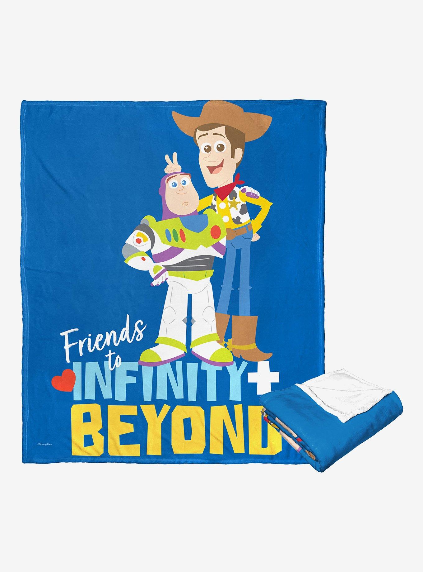 Disney Pixar Toy Story Infinity And Beyond Valentine Blanket, , alternate