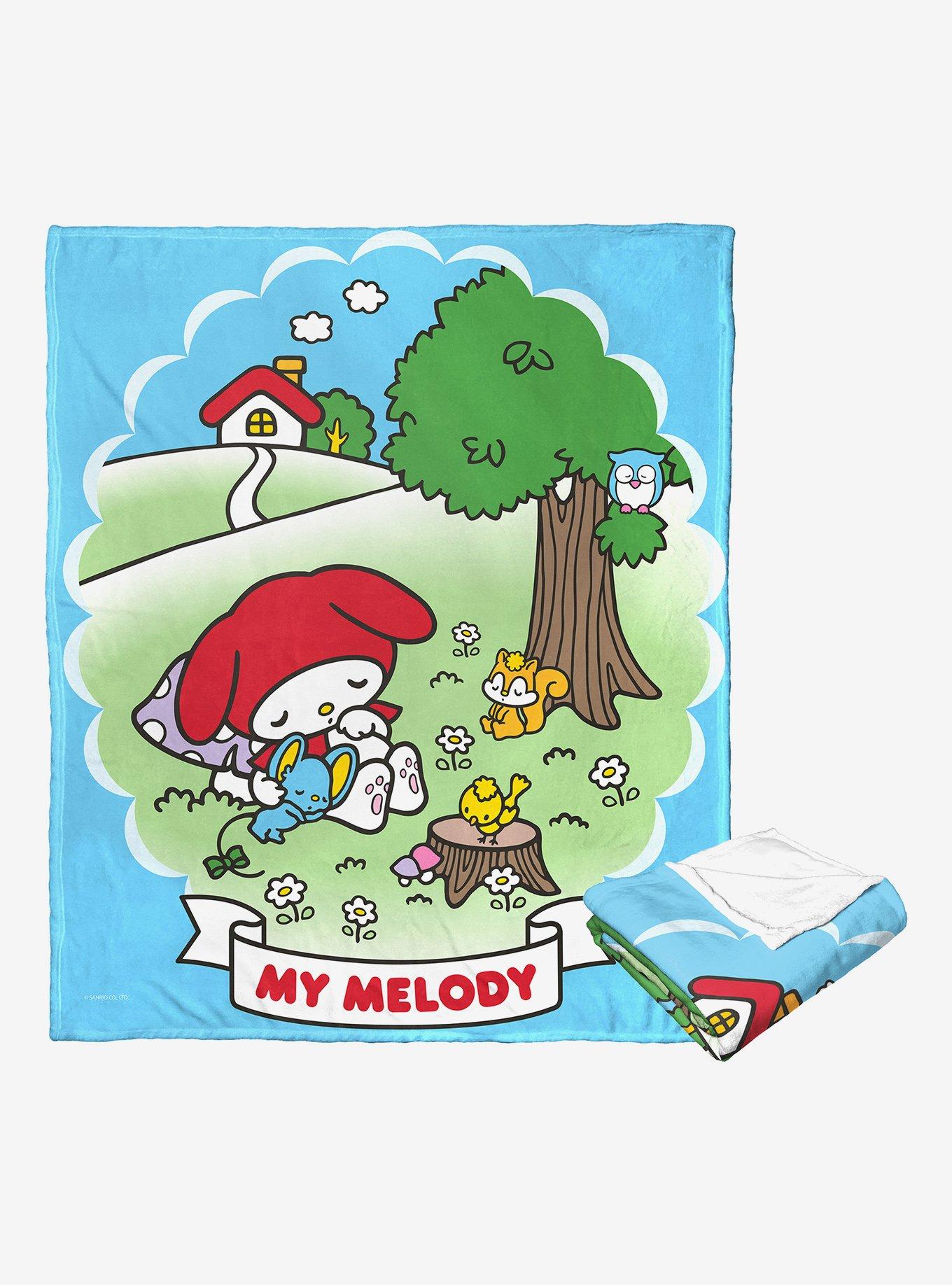 My Melody Spring Naptime Silk Touch Throw Blanket, , alternate