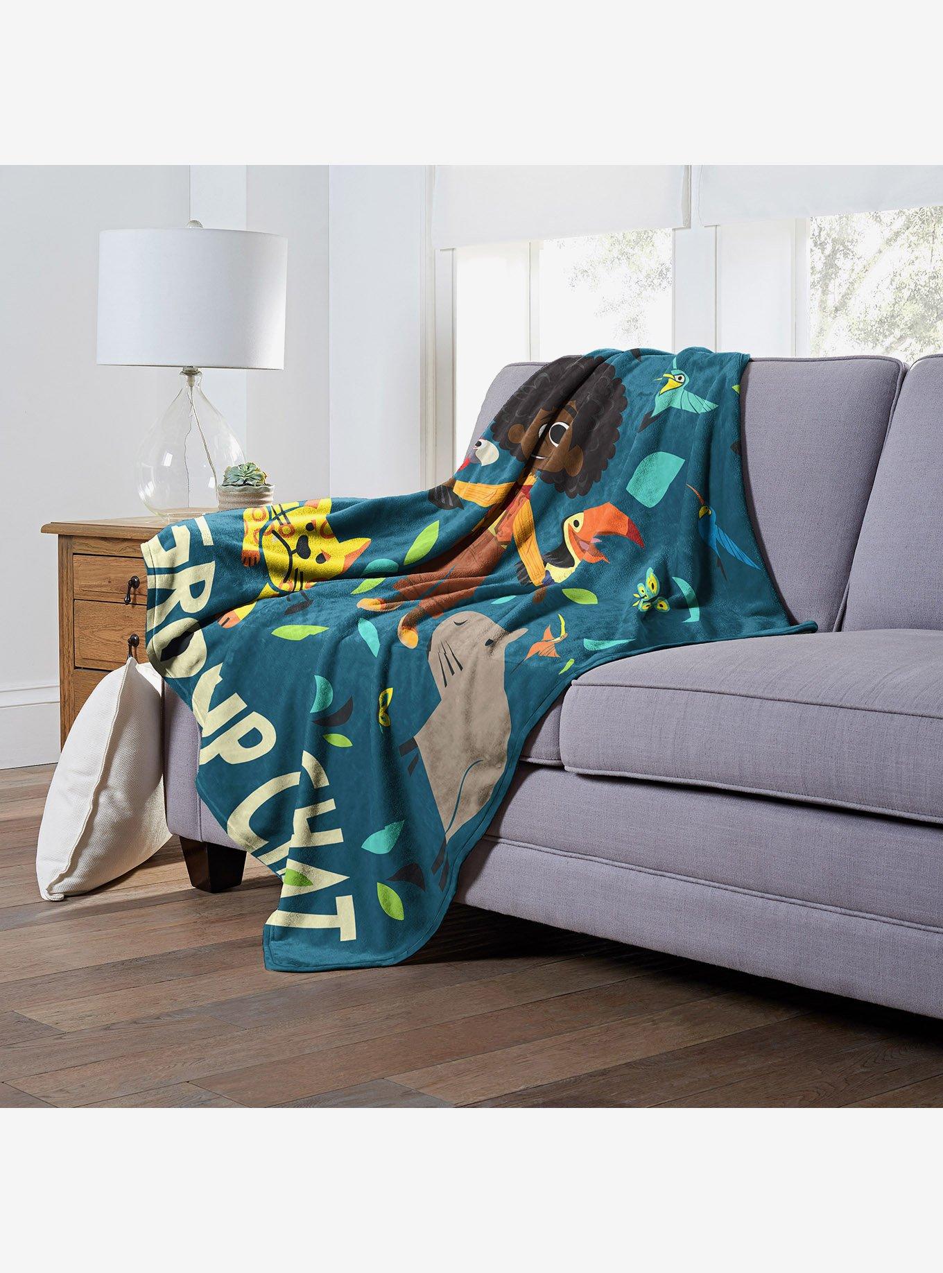 Disney Encanto Antonio Group Chat Silk Touch Throw Blanket, , alternate