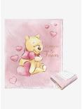 Disney Winnie The Pooh Love Always Pooh Throw Blanket, , alternate