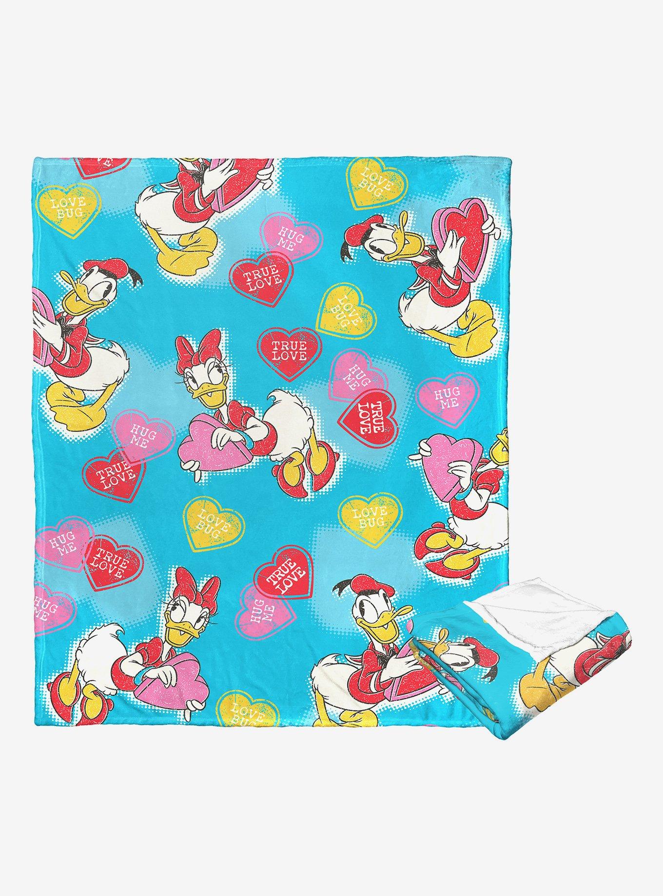 Disney Donald & Daisy True Love Throw Blanket, , alternate