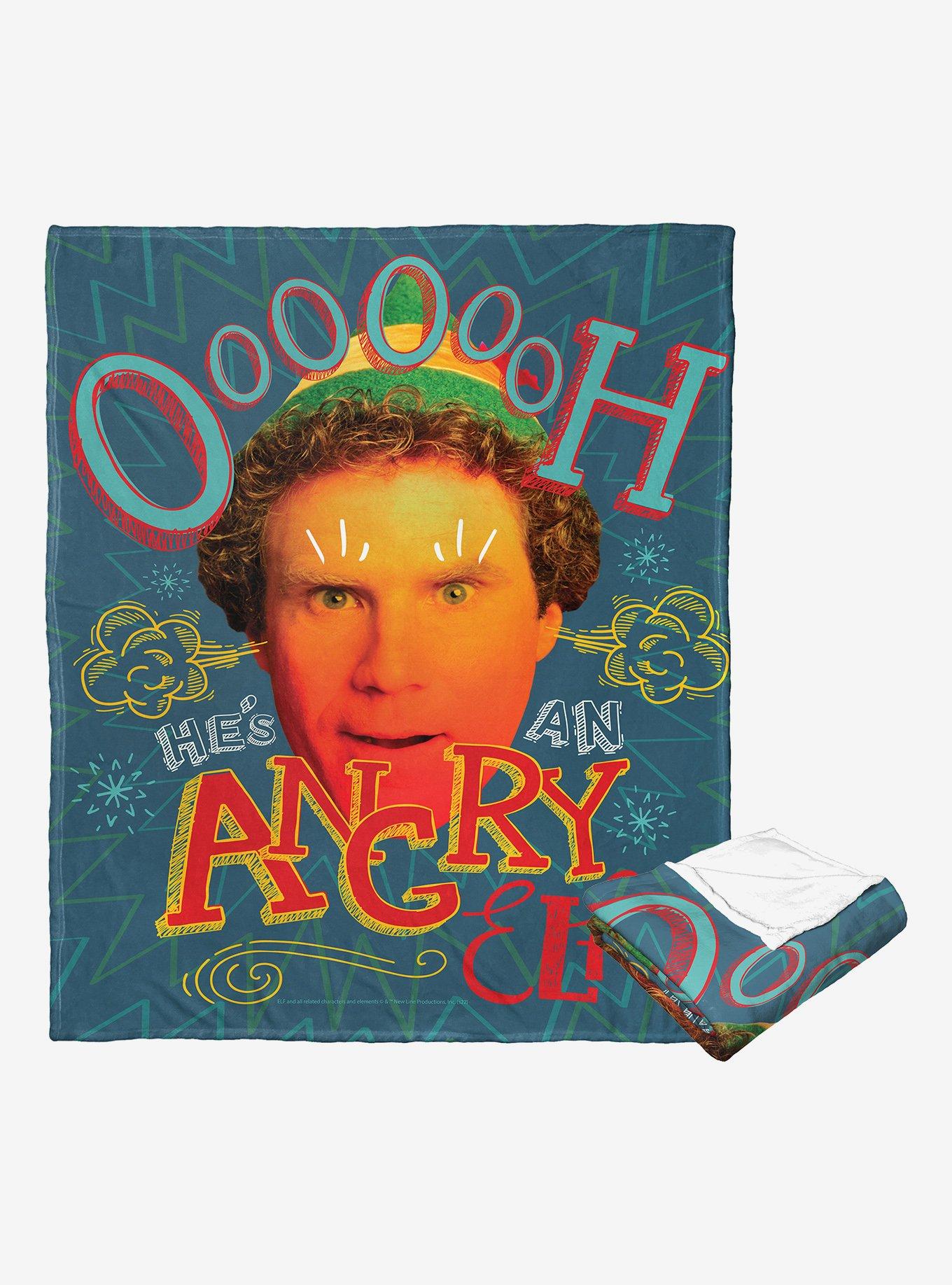 Elf Angry Elf Silk Touch Throw Blanket, , hi-res