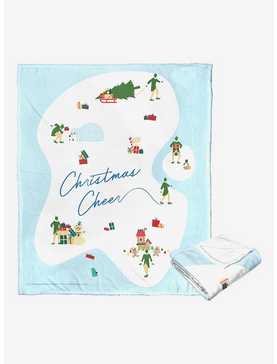 Elf Christmas Cheer Silk Touch Throw Blanket, , hi-res