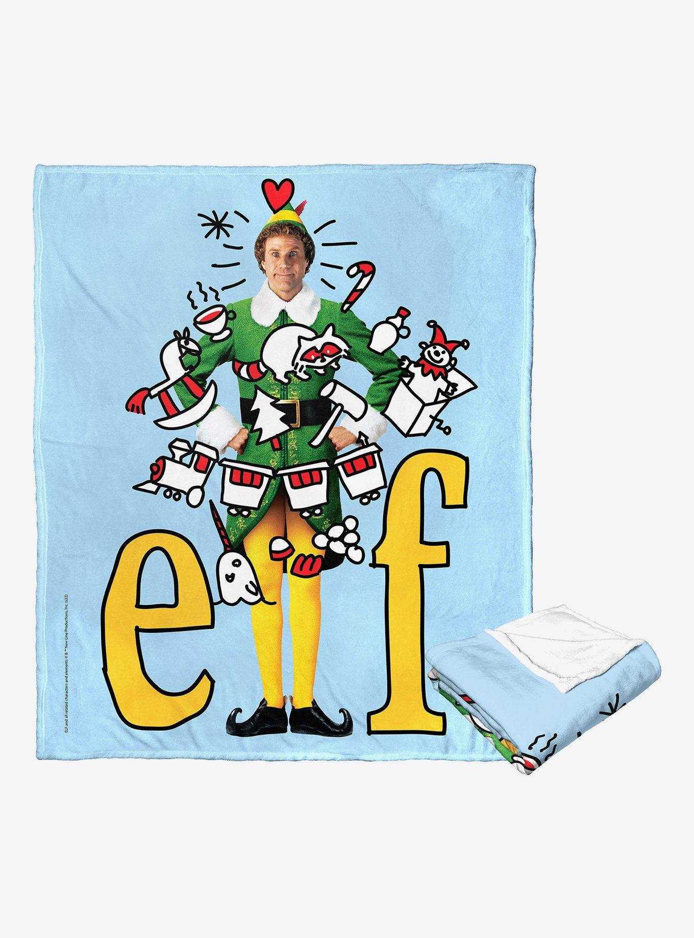 Elf Montage Silk Touch Throw Blanket, , alternate