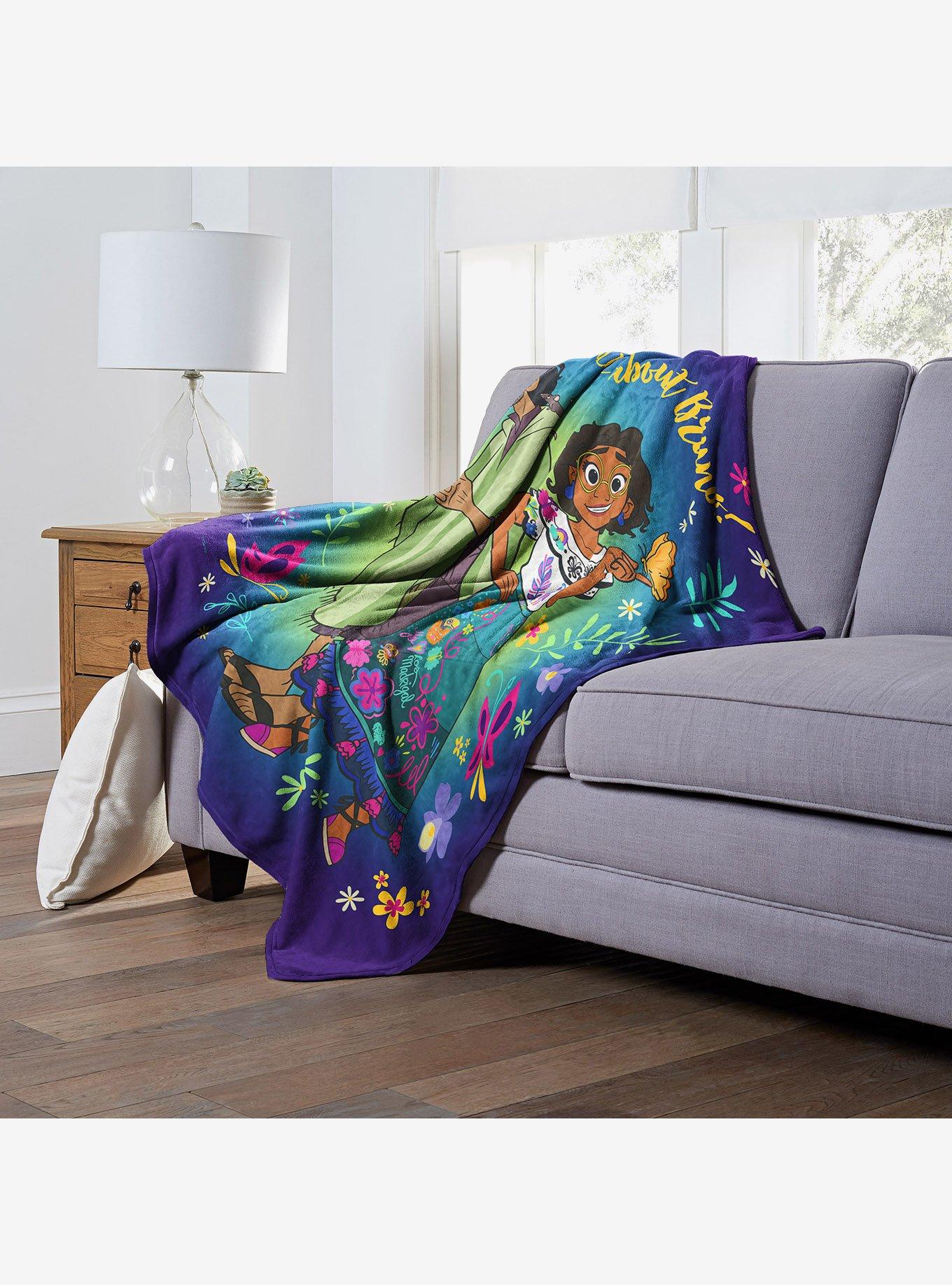 Disney Encanto Not Talking Bruno Throw Blanket, , alternate